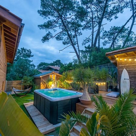 Wood'N Sea Surf Lodge - Auberge De Jeunesse Capbreton Exterior foto