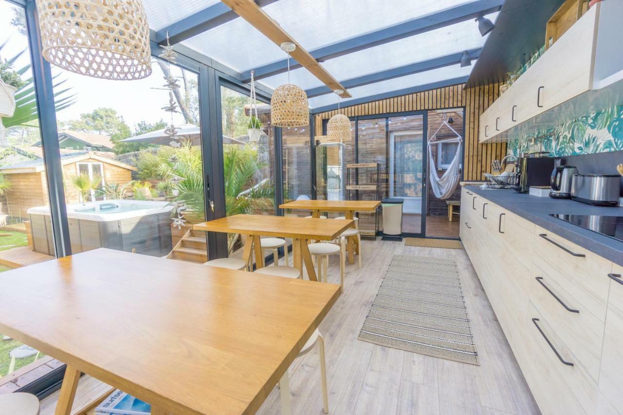 Wood'N Sea Surf Lodge - Auberge De Jeunesse Capbreton Exterior foto